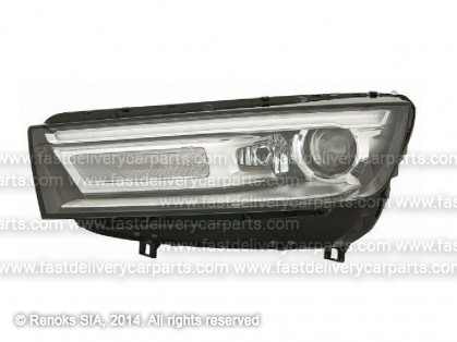 AD Q5 16->20 lukturis L D5S/H8/LED/PWY24W BIXENON ar motoriņu bez xenona spuldzes bez balasta ar pagriezienu izgaismošanu ar LED dienas gaitas gaismu bez dienas gaitas gaismas LED bloka DEPO