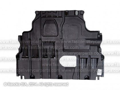 MZ 3 09->11 engine shield DIESEL (ABS+PVC)