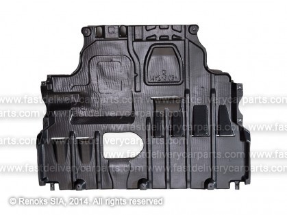 MZ 3 09->11 engine shield DIESEL (ABS+PVC)