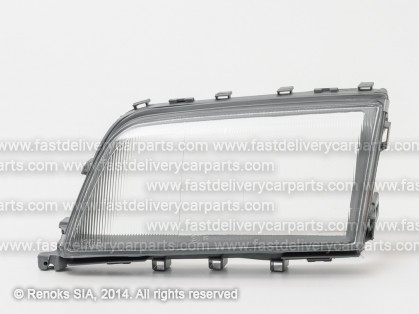 MB C W202 93->00 head lamp glass L 93->96 H1/H1/H3 DEPO
