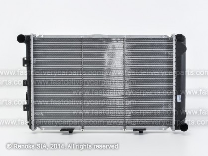 MB W201 82->93 radiator 2.0/2.0D MAN +/-AC 570X370X34 RA62671 J.DEUS