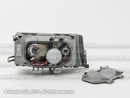 MB W201 82->93 head lamp L H3/H4 pneumatic adjustment TYC