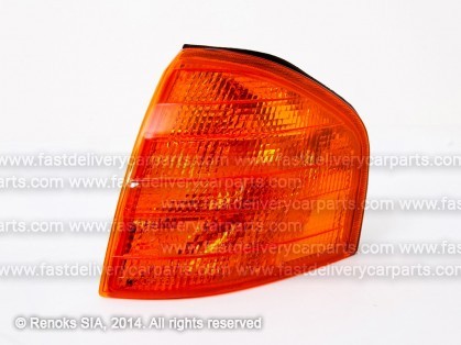 MB C W202 93->00 corner lamp yellow L without bulb holder TYC