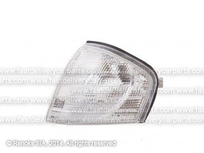 MB C W202 93->00 corner lamp white L without bulb holder TYC