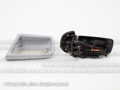 MB C W202 93->00 mirror L electrical heated primed aspherical blue foldable with memory 11pins