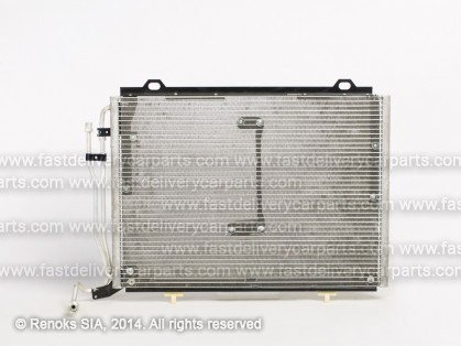 MB C W202 93->00 radiators KOND 595X430X17 bez sausinātāja 2.0/2.3/2.5D