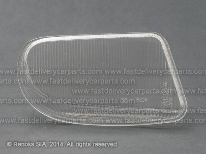 MB E W210 99->03 luktura stikls miglas lukturim R
