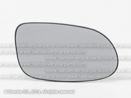 MB A W168 97->04 mirror glass with holder R heated convex
