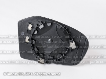 MB A W169 04->08 mirror glass with holder L heated aspherical