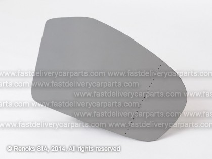 MB A W169 04->08 mirror glass with holder R heated aspherical