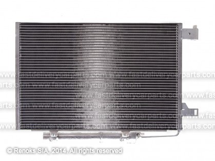 MB A W169 04->08 radiators KOND 636X410X16 bez sausinātāja 1.5/1.7 SRLine