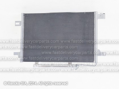 MB A W169 04->08 radiators KOND 640X410X16 ar sausinātāju 1.5/1.7/2.0/2.0D