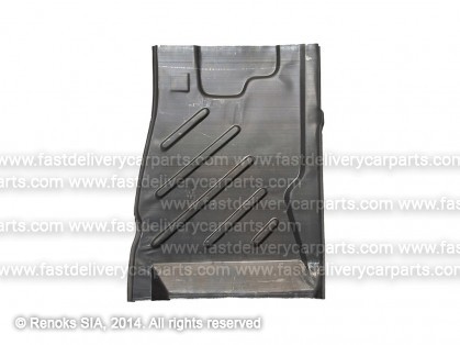 MB W123 75->85 floor panel front L half