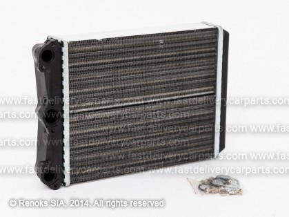 MB W123 75->85 heater core 234X196X42 ALU/PLAST mechanical assembly SRLine