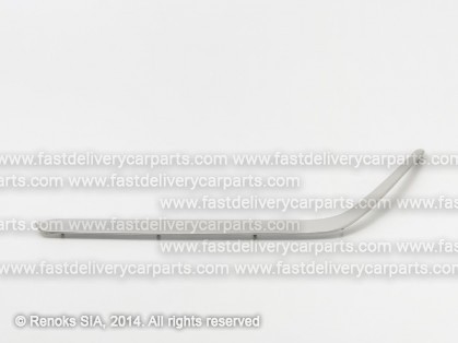 MB E W124 85->95 bumper front moulding L chrome 89->95