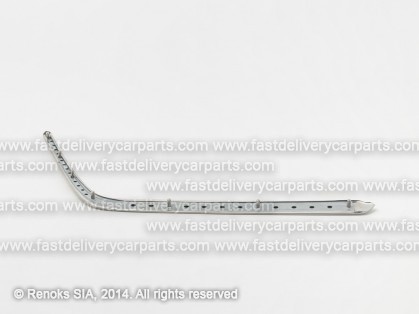 MB E W124 85->95 bumper front moulding L chrome 89->95