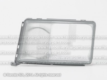 MB E W124 85->95 head lamp glass L 89->93 TYC