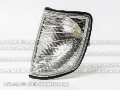 MB E W124 85->95 corner lamp white L 93->95