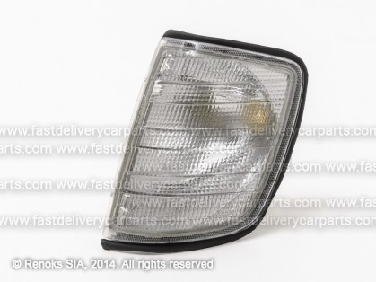 MB E W124 85->95 corner lamp smoked L 93->95