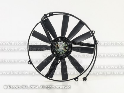 MB E W124 85->95 ventilators ar difuzoru 385mm 150W 2pin KOND