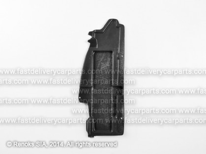 MB E W124 85->95 engine shield L (ABS+PVC)
