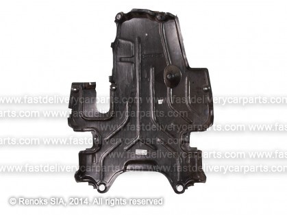 MB E W124 85->95 engine shield gearbox cover DIESEL (Polyethylene (PE))