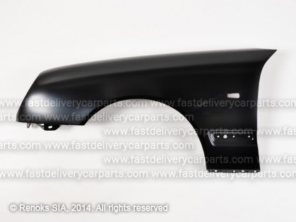 MB E W210 95->99 fender front L with flasher hole galvanized