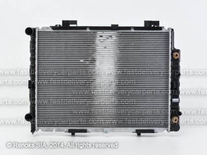 MB E W210 95->99 radiator 2.8/3.0 AUT +/-AC 641X490X32 RA62666A