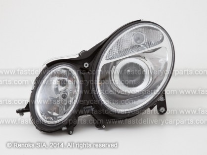 MB E W211 02->06 lukturis L H7/H7 ar motoriņu TYC