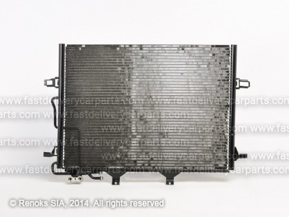 MB E W211 02->06 radiators KOND 635X445X16 ar sausinātāju BENZ/DIES