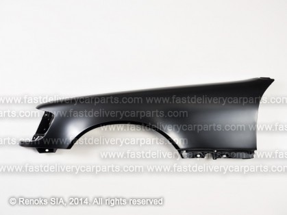 MB S W140 91->98 fender front L without flasher hole 91->95