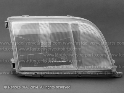 MB S W140 91->98 head lamp glass R 91->93 MARELLI