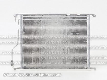 MB S W220 98->02 radiators KOND 625X485X16 ar eļļas dzesētāju BENZ/DIES SRLine