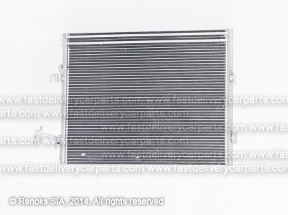 MB S W221 05->09 radiators KOND 620X480X16 ar eļļas dzesētāju 3.0/3.5/4.7/5.4/5.5/6.0/6.2
