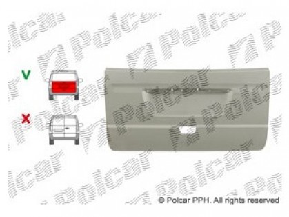 MB Vito 03->10 rear door lower part