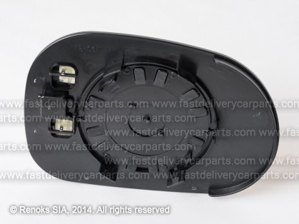 MB ML W163 98->05 mirror glass with holder L heated aspherical 98->01