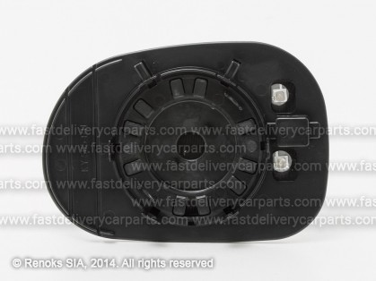 MB ML W163 98->05 mirror glass with holder R heated aspherical 98->01
