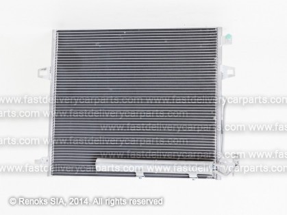 MB ML W164 05->11 radiators KOND 630X540X16 ar sausinātāju 3.0/5.0/5.5/3.0D SRLine