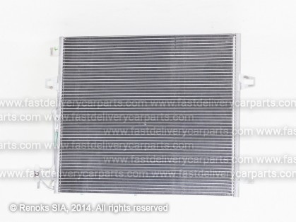 MB ML W164 05->11 radiators KOND 630X540X16 ar sausinātāju 3.0/5.0/5.5/3.0D SRLine