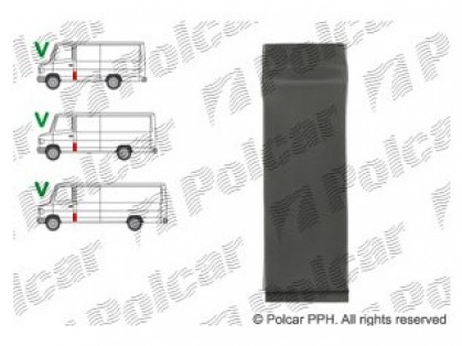 MB Vario 96->13 middle pillar L