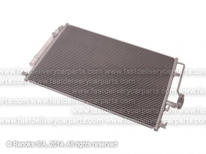MB Sprinter 06->13 radiators KOND 715X460X16 ar sausinātāju 1.8/3.5/2.1D/3.0D