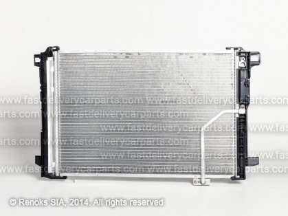 MB C W204 07->11 radiators KOND 645X435X16 ar iebūvētu sausinātāju 1.6/1.8/2.5/3.0/3.5/2.1D/3.0D SRLine
