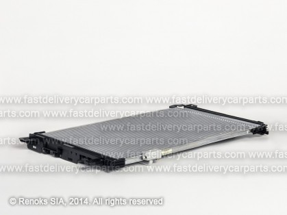 MB C W204 07->11 radiators KOND 645X435X16 ar iebūvētu sausinātāju 1.6/1.8/2.5/3.0/3.5/2.1D/3.0D SRLine