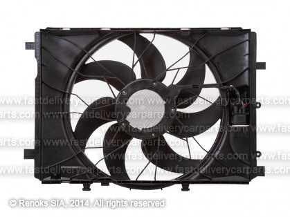 MB A W176 12->18 ventilators ar difuzoru 405mm 4pin ar vadibas moduli SRLine
