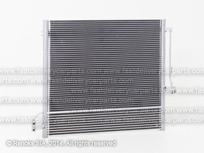 MB ML W166 11->15 radiators KOND 640X570X22 ar iebūvētu sausinātāju ar eļļas dzesētāju BENZ/DIES SRLine