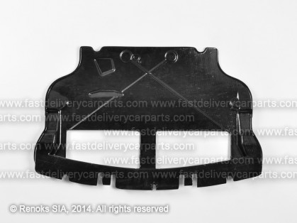 MINI Cooper 01->07 защита двигателя (ABS+PVC)