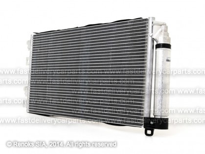 MINI Cooper 01->07 radiators KOND 625X315X16 ar sausinātāju 1.4/1.6