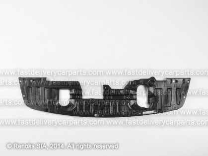 MT Lancer 07->17 защита двигателя под бампер (ABS+PVC)