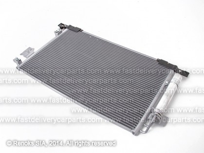 MT Outlander 07->09 radiators KOND 665X405X18 ar sausinātāju 2.0/2.4/3.0/2.0D/2.2D
