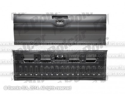 MT L200 96->01 дверь задняя борт с STOP